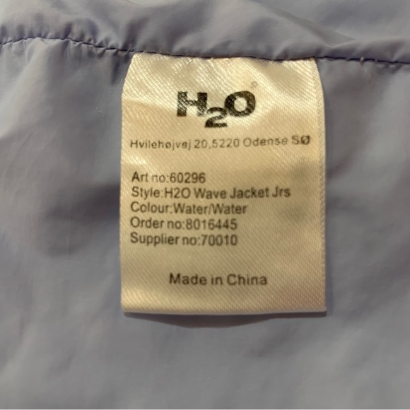 H2O Denmark Cornflower Blue Lightweight Puffer, EU Size 164 (Appx 13/14)… - Picture 10 of 13